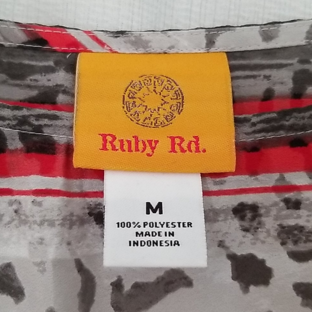 EUC! Ruby Rd blouse, size Med - Picture 4 of 5